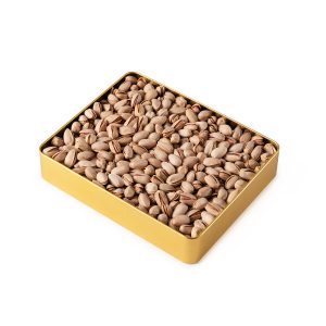 جعبه فلزی کادویی پسته اکبری رضا